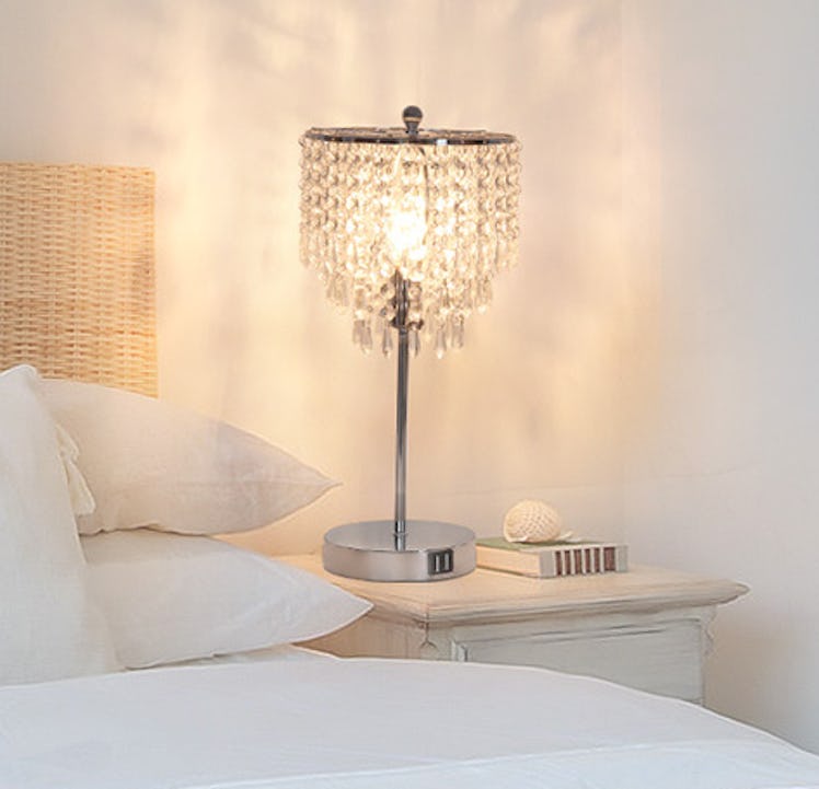 Seaside Village Touch-Control Crystal Table Lamp