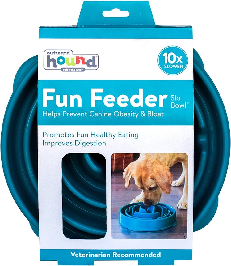 Outward Hound Fun Feeder Slo Bowl