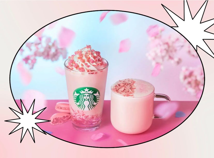 Starbucks' Sakura Frappuccino in Japan is a limited-edition drink.
