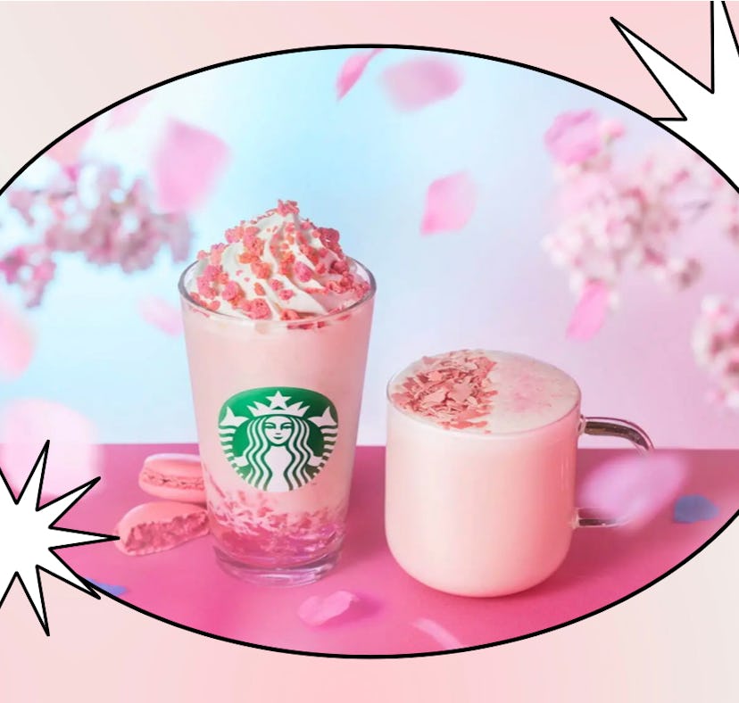 Starbucks' Sakura Frappuccino in Japan is a limited-edition drink.