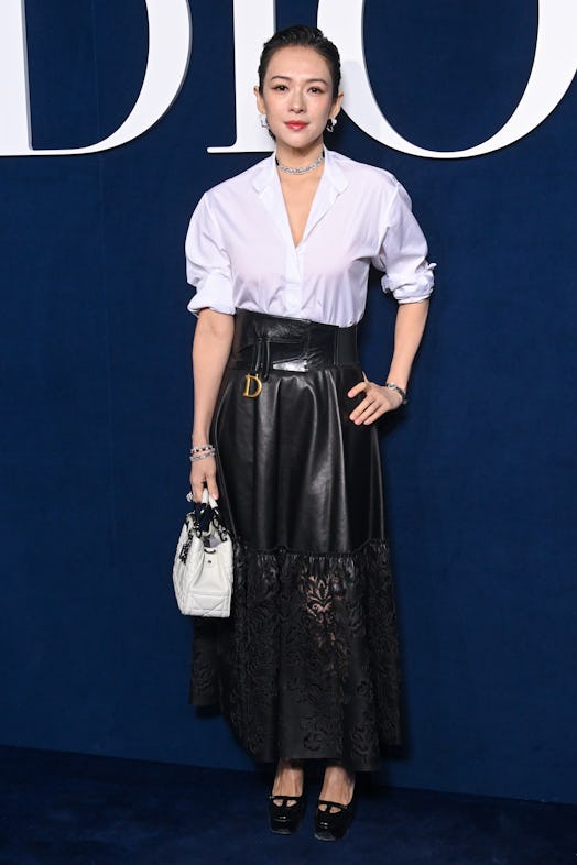 Zhang Ziyi attends the Christian Dior Womenswear Fall Winter 2023-2024 show 