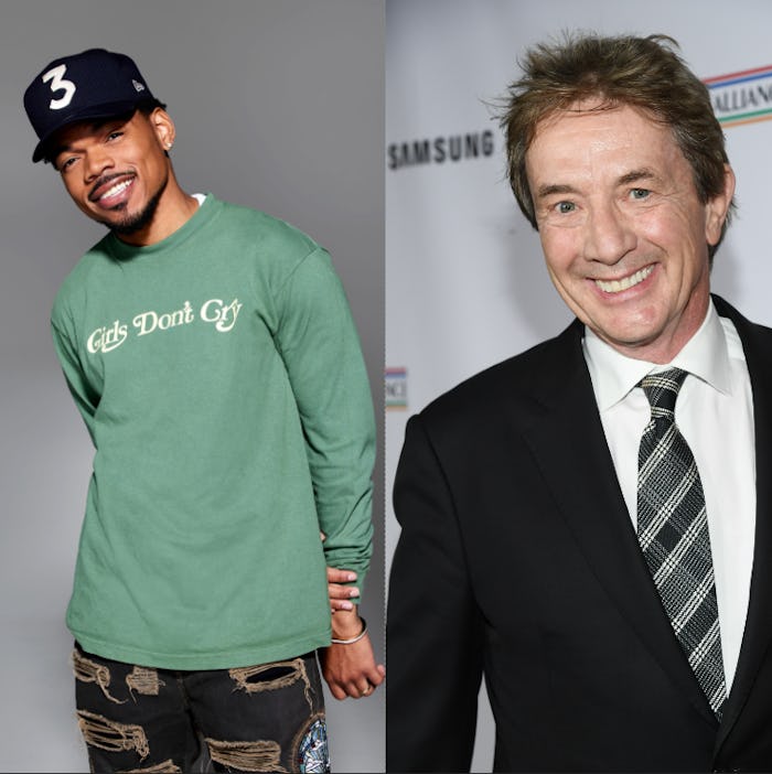 Martin Short Gives Up The Seat So Chance The Rapper Can Sit With Daughter