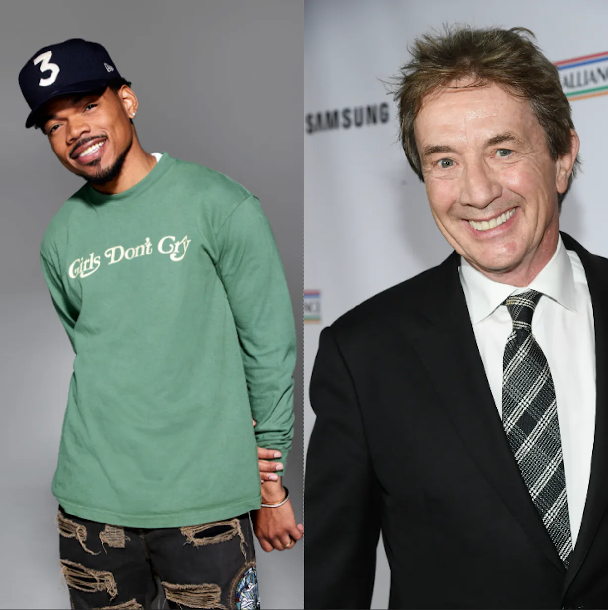 Martin Rapper Martin Short Gives Up The Seat So Chance The Rapper Can Sit With Daughter