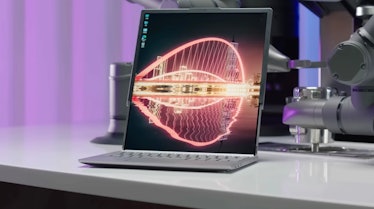 Lenovo's rollable laptop concept