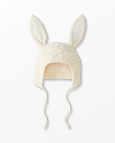 Knit bunny hat for babies, a cute accessory for kids easter outfits 2023