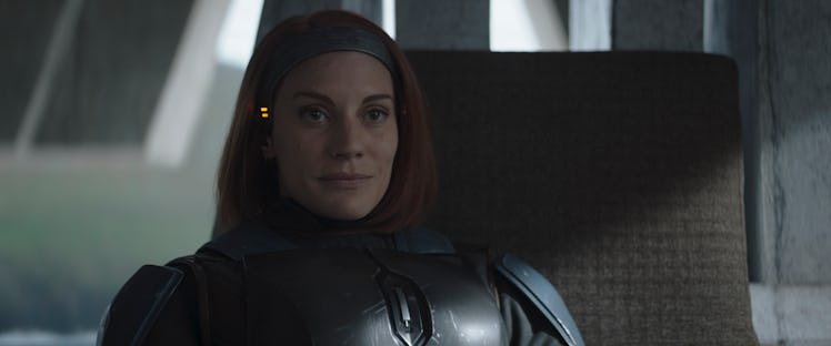 Katee Sackhoff as Bo-Katan in Mandalorian Season 3