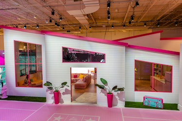 The Barbie house experience includes Barbie's Dreamhouse. 