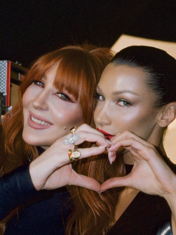 Charlotte Tilbury and Bella Hadid