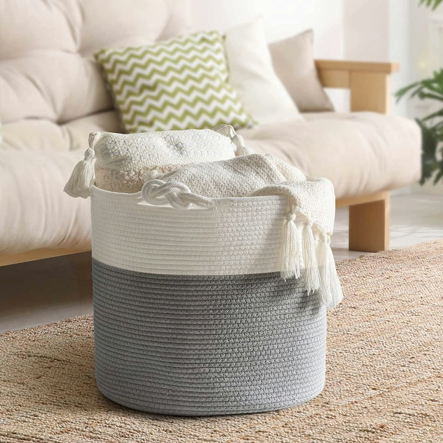 Goodpick Cotton Rope Basket