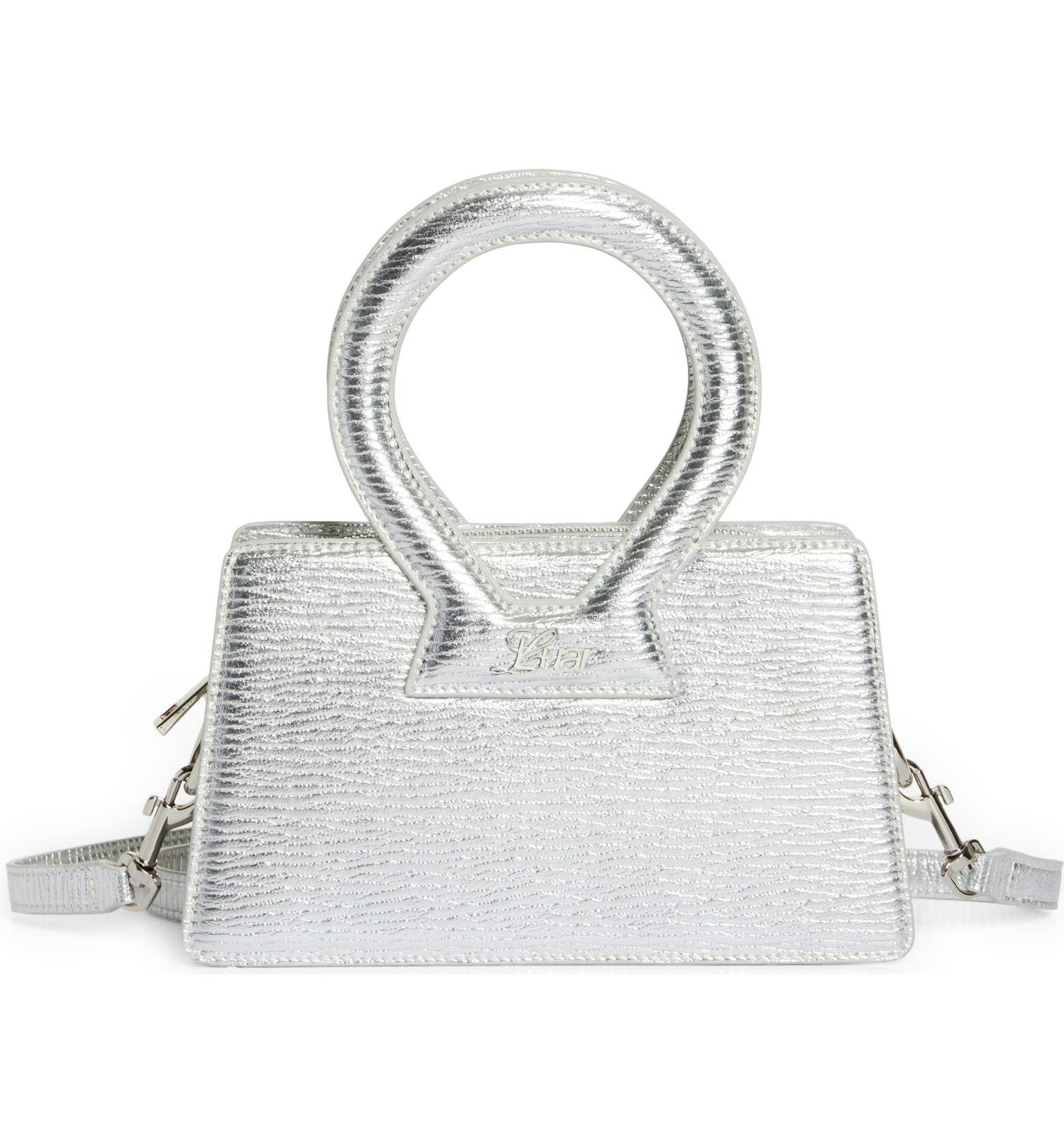 Ana Mini Leather Top Handle Bag