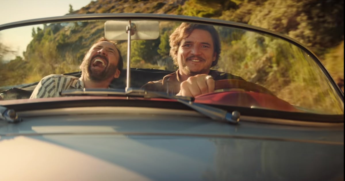 Nicolas Cage Pedro Pascal Car Template Nicolas Cage Pedro Pascal Car Template