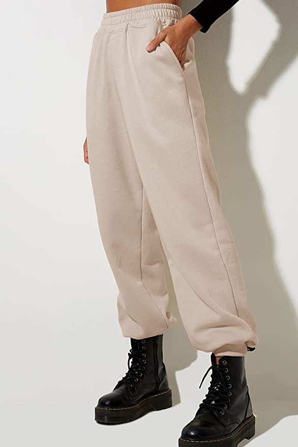 Yovela High Waisted Baggy Sweatpants