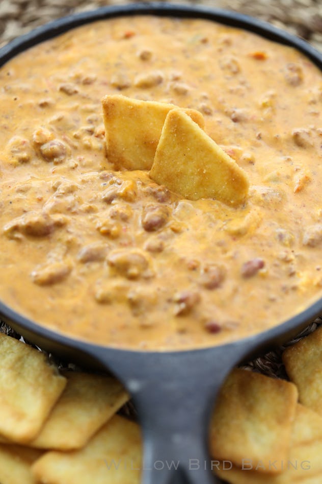 trader joe's 2-ingredient chili cheese dip