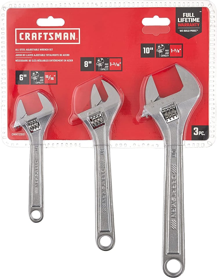 CRAFTSMAN Adjustable Wrench Set (3 Pieces)