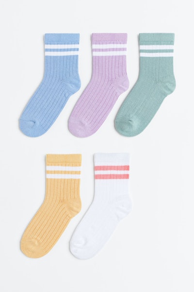 Pastel socks for kids, which would pair well with kids easter outfits 2023
