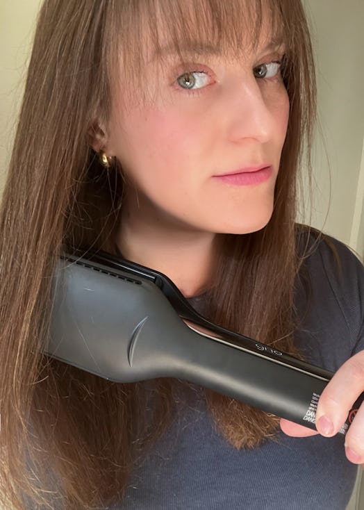 Reviewing the ghd Duet Styler hair tool.