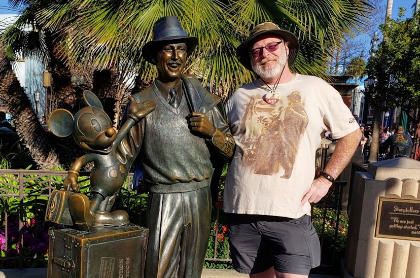 Jeff Reitz Guinness World Records holder for most consecutive visits to Disneyland.