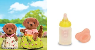 Parents should immediately take Calico Critters bottle and pacifier accessories away from their chil...