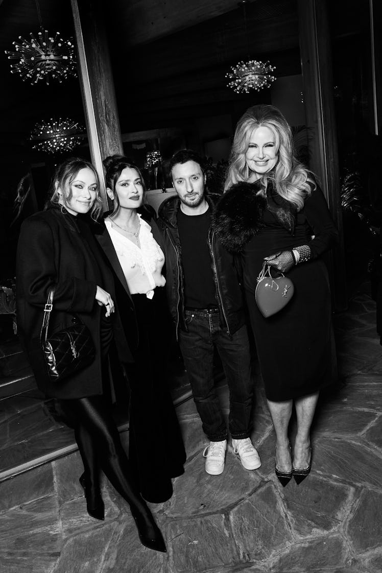 Olivia Wilde, Salma Hayek, Anthony Vaccarello, Jennifer Coolidge