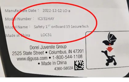 Nearly 60,000 Safety 1st & Maxi-Cosi Car Seats Have Been Recalled
