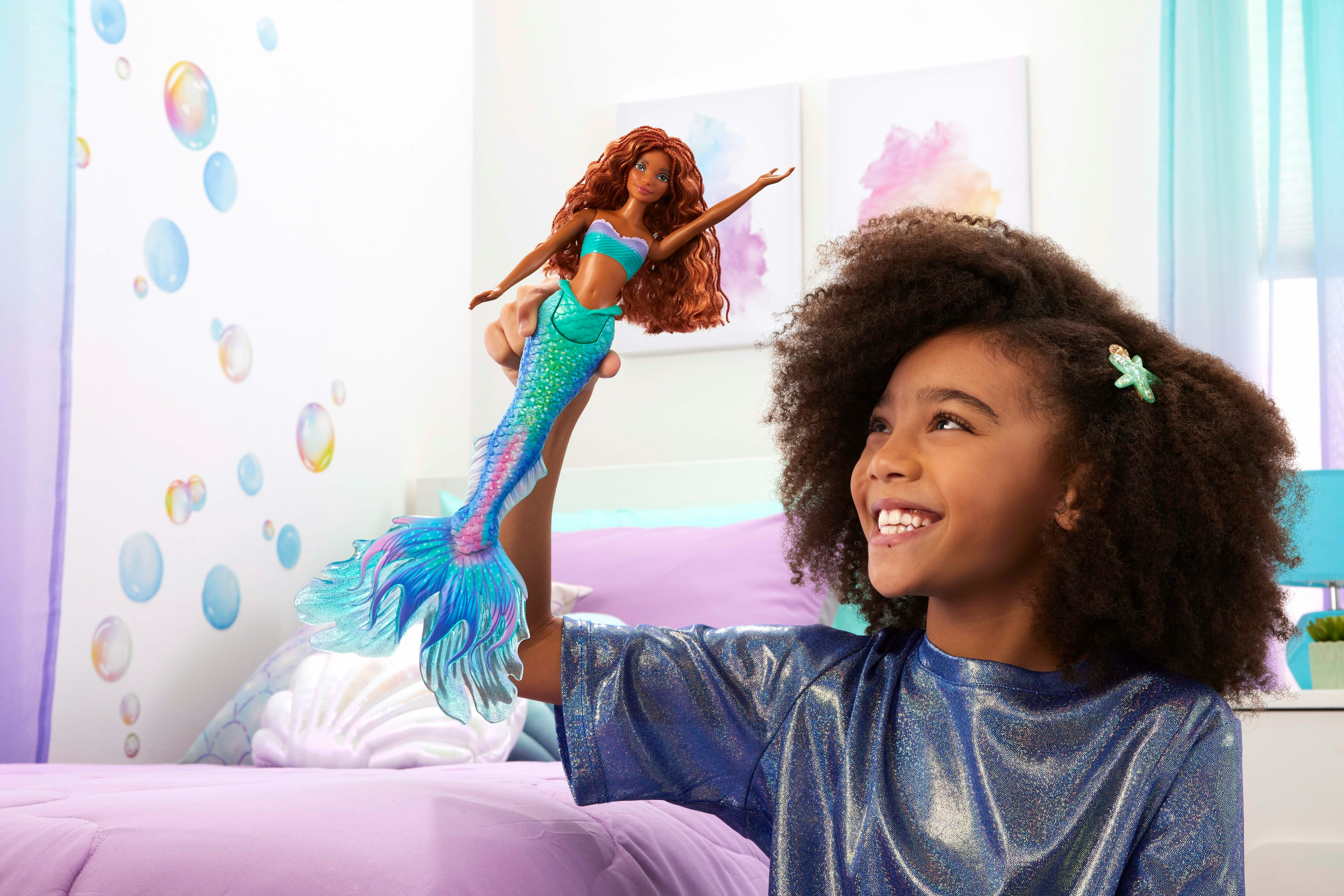 The New Mermaid Ariel Doll Is Inspired By Halle Bailey's Portrayal