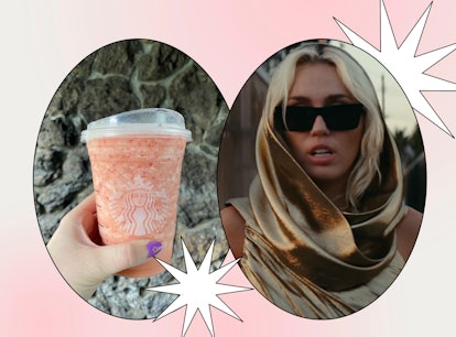 The "Flowers" Starbucks drink from TikTok is inspired by Miley Cyrus' "Flowers" from 'Endless Summer...