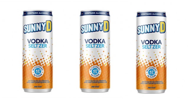 Now you don't have to mix your Sunny D and vodka yourself.