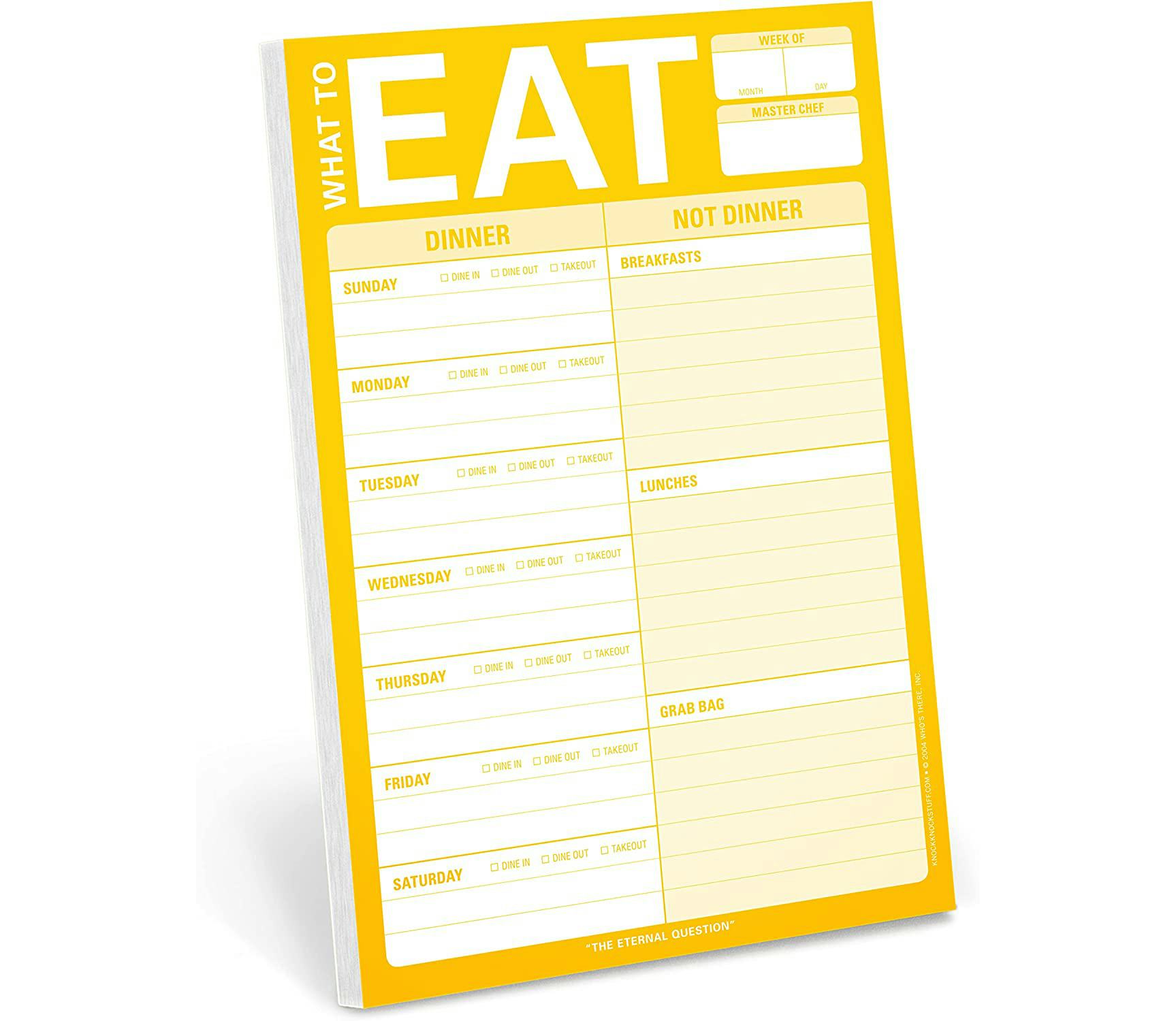 Knock Knock What To Eat Pad