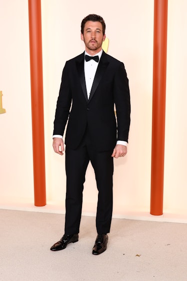 Miles Teller attends the 95th Annual Academy Awards on March 12, 2023 in Hollywood, California. 