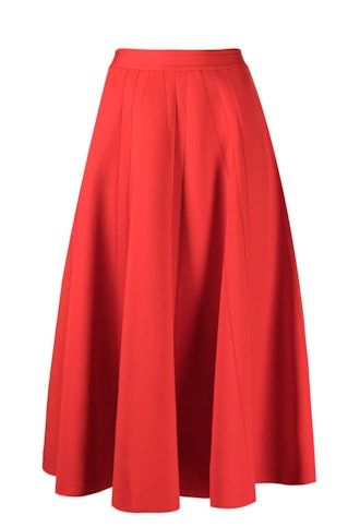 High Waist A-Line Skirt