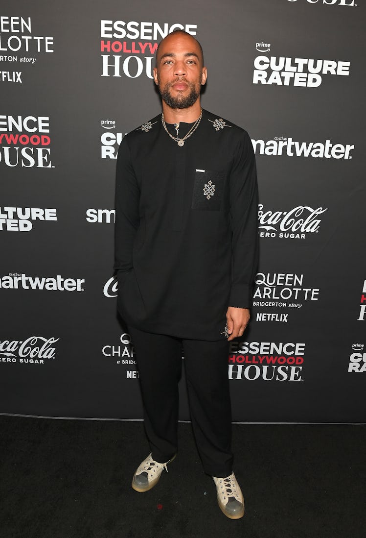  Kendrick Sampson attends 2023 ESSENCE Hollywood House at Goya Studios on March 10, 2023 in Los Ange...
