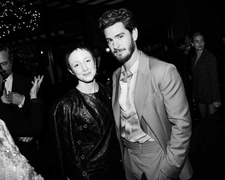 andrea riseborough and andrew garfield at Chanel and Charles Finch’s pre-Oscar awards dinner at the ...