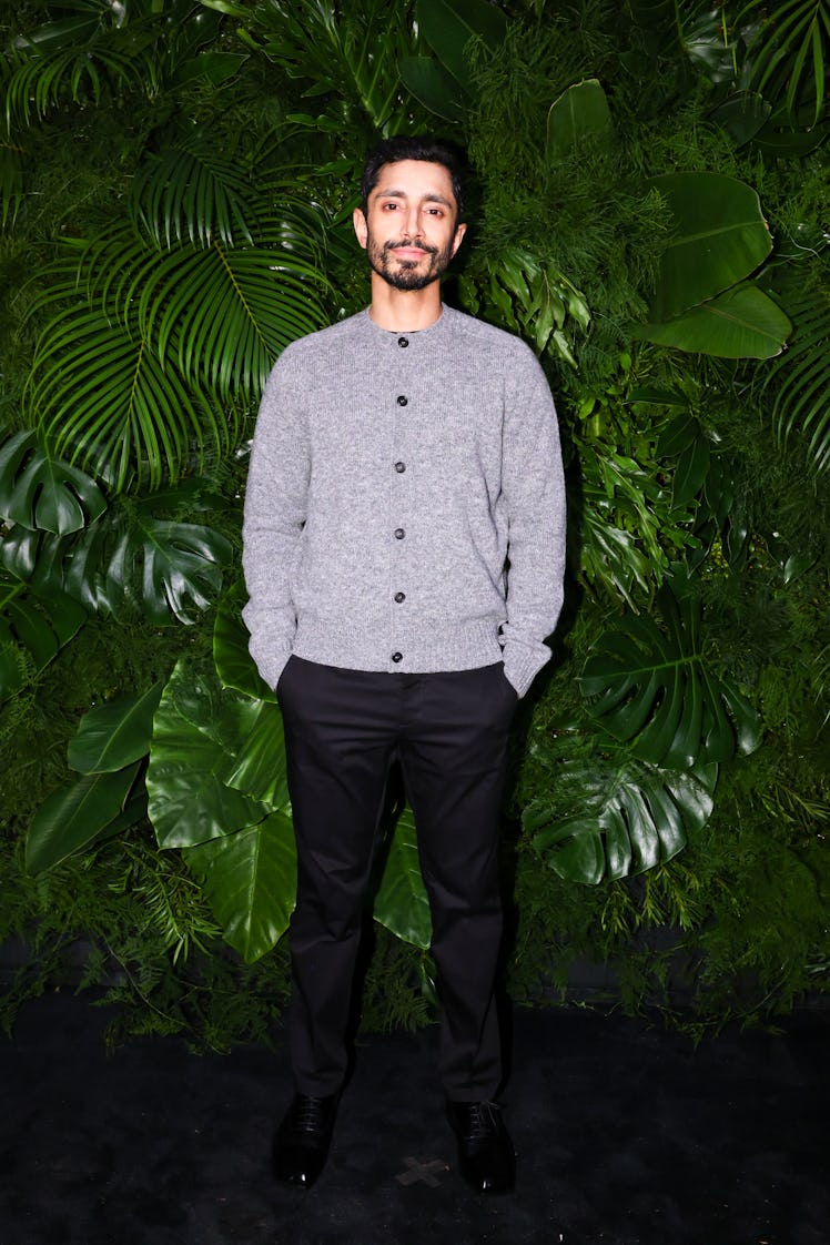 riz ahmed at Chanel and Charles Finch’s pre-Oscar awards dinner at the Polo Lounge in Beverly Hills.