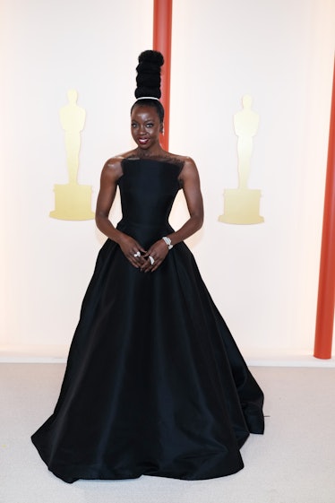  Danai Gurira attends the 95th Annual Academy Awards on March 12, 2023 in Hollywood, California.