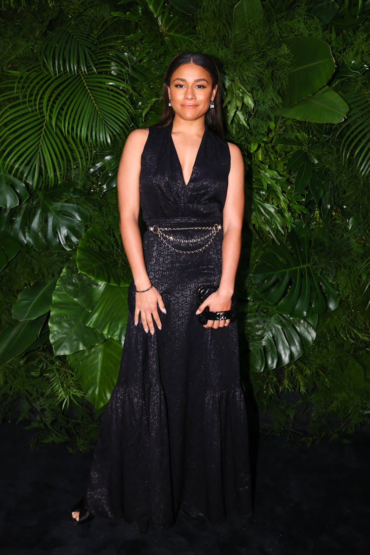 ariana debose at Chanel and Charles Finch’s pre-Oscar awards dinner at the Polo Lounge in Beverly Hi...
