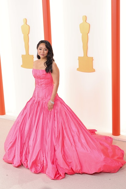 Stephanie Hsu attends the 95th Annual Academy Awards on March 12, 2023 in Hollywood, California. 