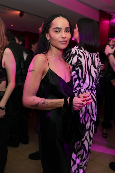 Zoë Kravitz attends the The CAA Pre-Oscar Party at Sunset Tower Hotel on March 10, 2023 in Los Angel...