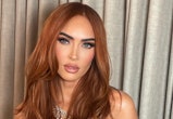 Megan Fox debuted copper hair at the 2023 Vanity Fair Oscars after-party.