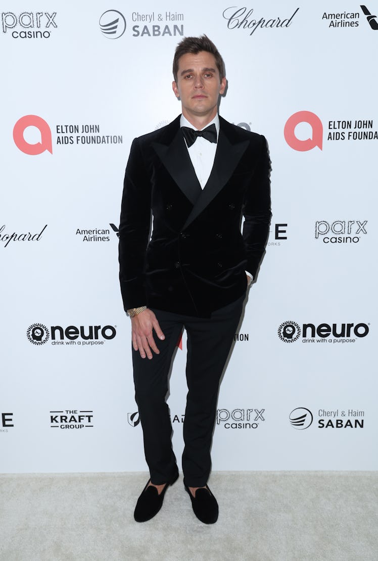 Antoni Porowski attends Elton John AIDS Foundation's 31st annual academy awards viewing party on Mar...