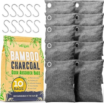 Vergali Bamboo Charcoal Bags Odor Absorber (10-Pack)