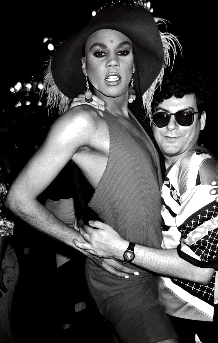 RuPaul parties with Michael Musto.