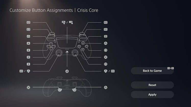I made a custom profile for Crisis Core Reunion.