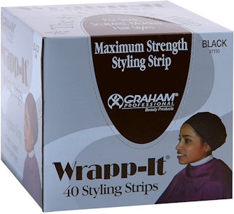 Graham Beauty Wrapp-it Styling Strips for Natural Hair Wrap and Molded Styles