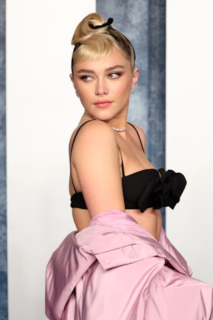 Florence Pugh at the Oscars after-party 