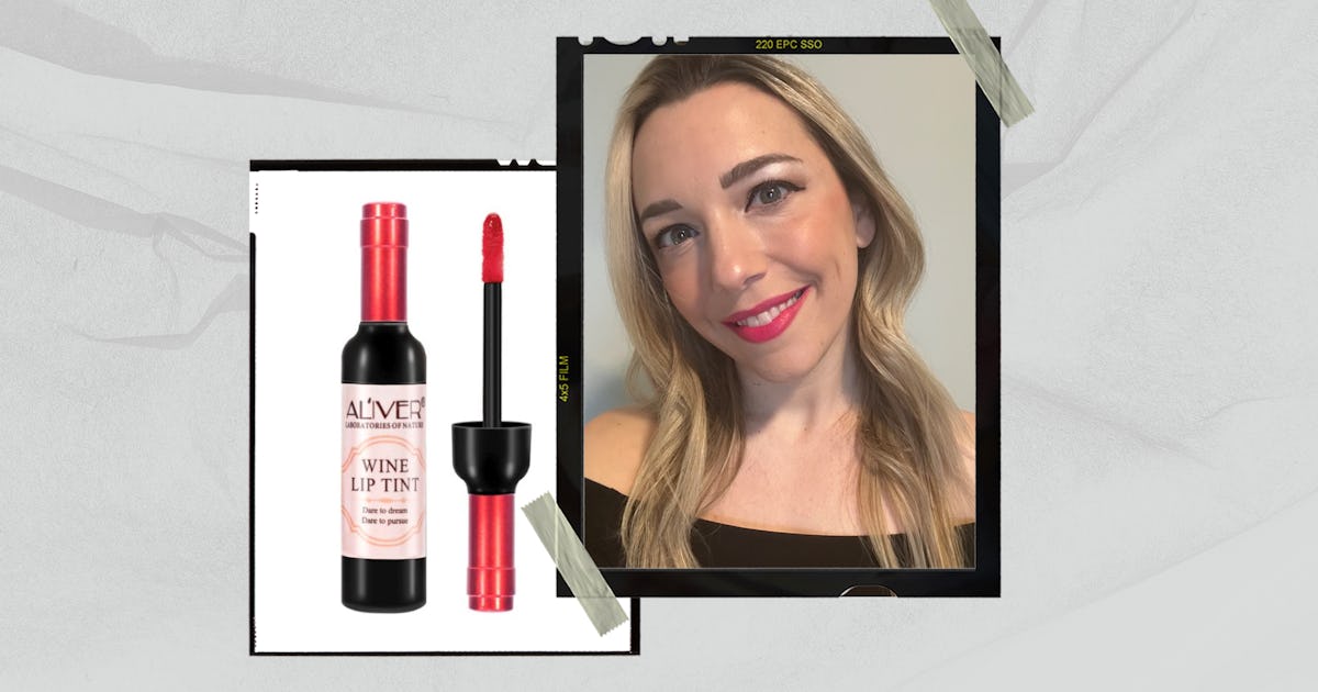 Wine lip tint deals