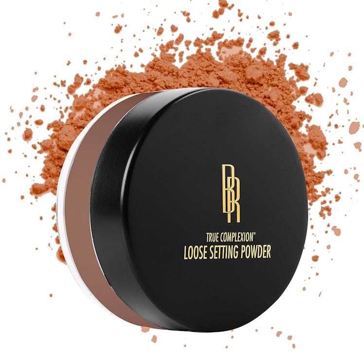 black radiance true complexion loose setting powder is the best drugstore setting powder for dark sk...