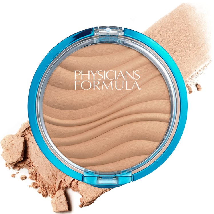 physicians formula mineral wear pressed powder spf 30 is the best drugstore setting powder with spf