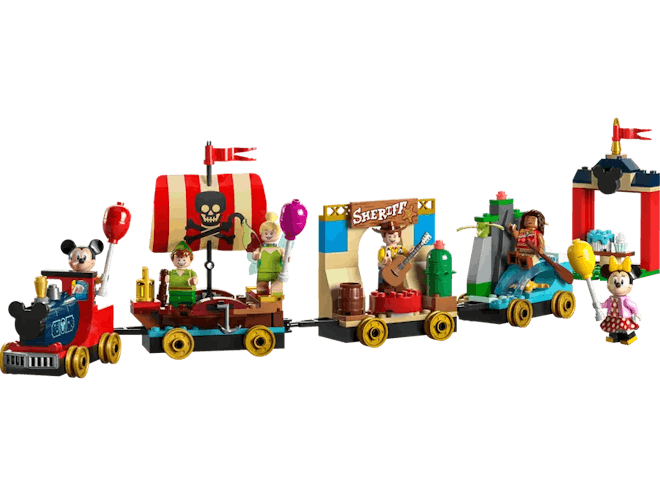 Disney celebration train LEGO set you can preorder now
