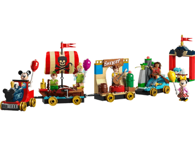 Disney celebration train LEGO set you can preorder now