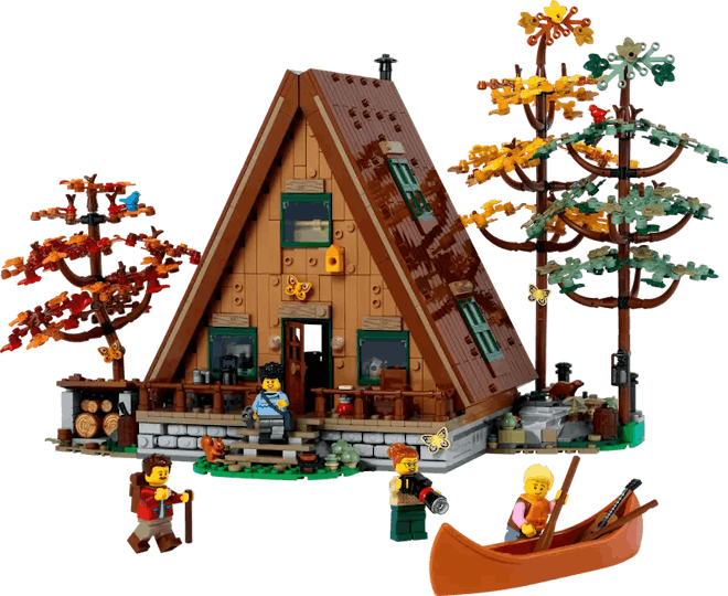 A-frame cabin LEGO set you can preorder now